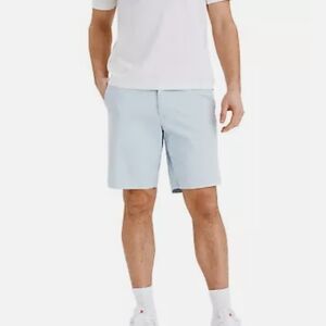 AMERICAN‎ EAGLE Men's Light Blue Chino Cotton Shorts Size 36 NWT Classic Fit